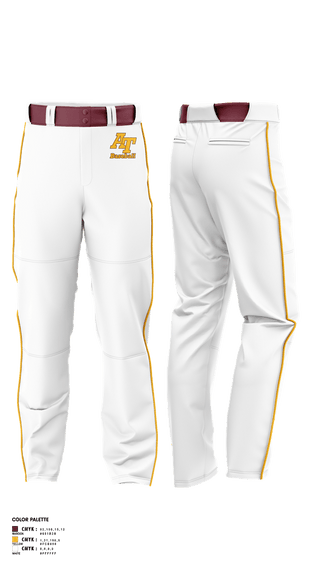 Baseball Pants, Alexandria Monroe High School Baseball, Baseball, Teamtime, Team time, sublimation, custom sports apparel, team uniforms, spirit wear, spiritwear, sports uniforms, custom shirts, team store, custom team store, fundraiser sports, apparel fundraiser