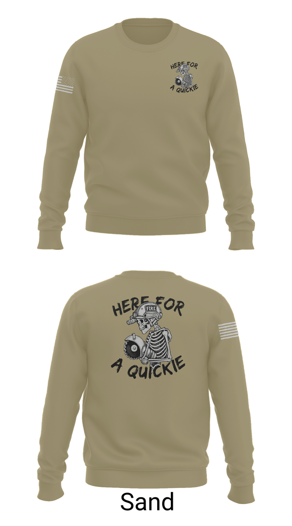 Crew Neck Sweatshirt, 812 CES, Air Force, Teamtime, Team time, sublimation, custom sports apparel, team uniforms, spirit wear, spiritwear, sports uniforms, custom shirts, team store, custom team store, fundraiser sports, apparel fundraiser