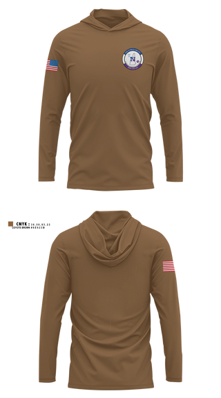 Long Sleeve hooded sunshirt, NH-20141, Air Force, Teamtime, Team time, sublimation, custom sports apparel, team uniforms, spirit wear, spiritwear, sports uniforms, custom shirts, team store, custom team store, fundraiser sports, apparel fundraiser