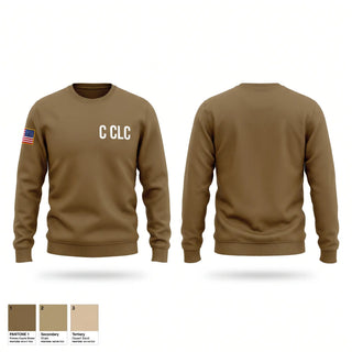 Crew Neck Sweatshirt, C CLC, National Guard, Teamtime, Team time, sublimation, custom sports apparel, team uniforms, spirit wear, spiritwear, sports uniforms, custom shirts, team store, custom team store, fundraiser sports, apparel fundraiser