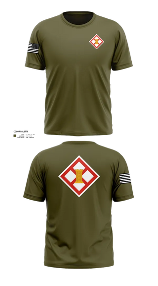 Old School Cotton Feel Shirt, 683rd ENG DET, , Teamtime, Team time, sublimation, custom sports apparel, team uniforms, spirit wear, spiritwear, sports uniforms, custom shirts, team store, custom team store, fundraiser sports, apparel fundraiser