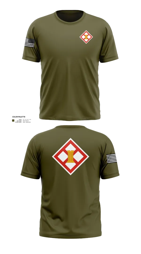 Old School Cotton Feel Shirt, 683rd ENG DET, , Teamtime, Team time, sublimation, custom sports apparel, team uniforms, spirit wear, spiritwear, sports uniforms, custom shirts, team store, custom team store, fundraiser sports, apparel fundraiser