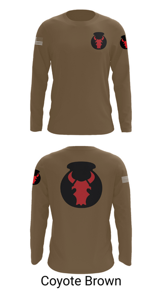 Long Sleeve Performance Shirt, 2nd Brigade Combat Team, 34th Infantry Division, , Teamtime, Team time, sublimation, custom sports apparel, team uniforms, spirit wear, spiritwear, sports uniforms, custom shirts, team store, custom team store, fundraiser sports, apparel fundraiser