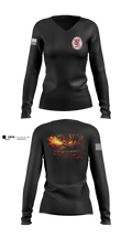 3-13th 66th FSC 21552018 Women's Long Sleeve V-neck Shirt - 2