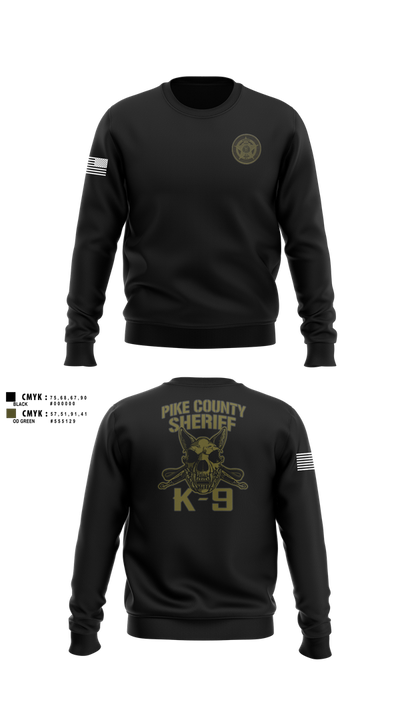 Pike County Sheriff’s Department 45157543 Crew Neck Sweatshirt - 105