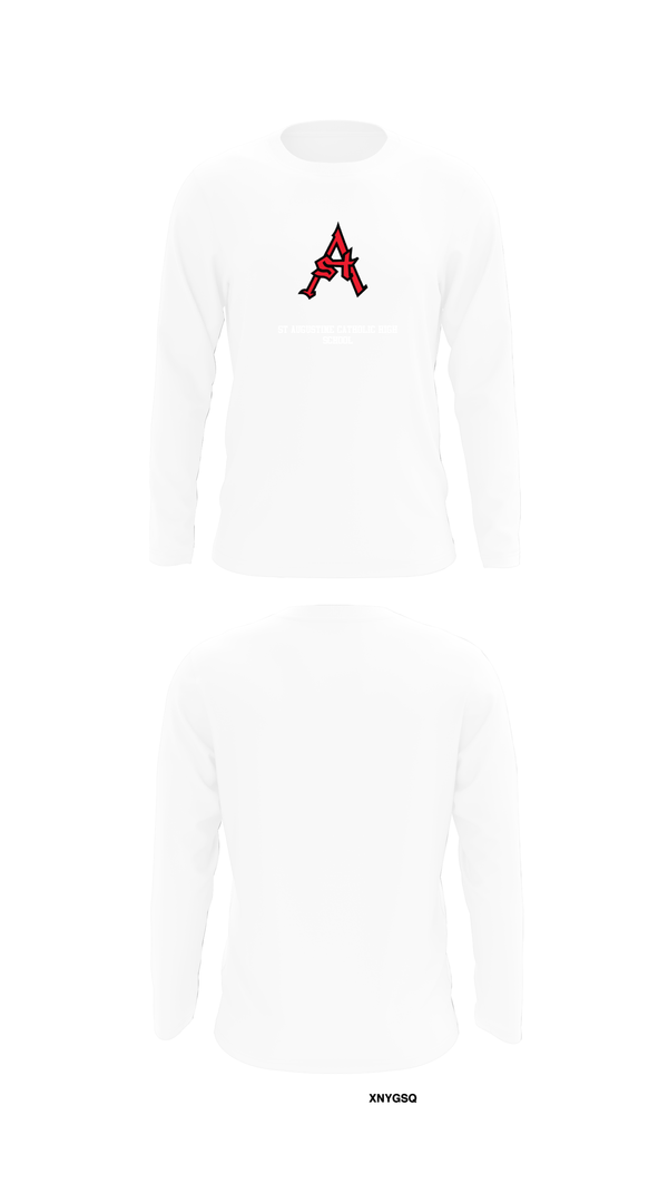 Long Sleeve Performance Shirt, St Augustine Catholic High School, Spirit Store, Teamtime, Team time, sublimation, custom sports apparel, team uniforms, spirit wear, spiritwear, sports uniforms, custom shirts, team store, custom team store, fundraiser sports, apparel fundraiser