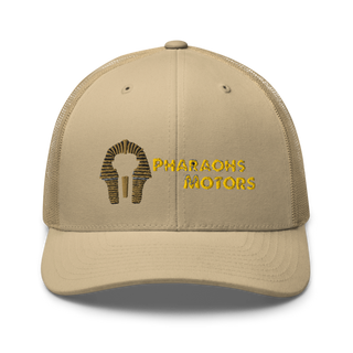 Pharaohs motors Retro Trucker Hat | Yupoong 6606