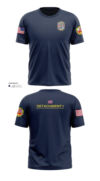 Old School Cotton Feel Shirt, Detachment 1 SERO, National Guard, Teamtime, Team time, sublimation, custom sports apparel, team uniforms, spirit wear, spiritwear, sports uniforms, custom shirts, team store, custom team store, fundraiser sports, apparel fundraiser