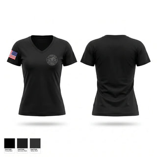 Womens Short Sleeve Vneck Shirt, SRT, Police, Teamtime, Team time, sublimation, custom sports apparel, team uniforms, spirit wear, spiritwear, sports uniforms, custom shirts, team store, custom team store, fundraiser sports, apparel fundraiser