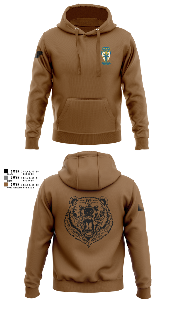 Hoodie, HQ, 309TH MI BN, , Teamtime, Team time, sublimation, custom sports apparel, team uniforms, spirit wear, spiritwear, sports uniforms, custom shirts, team store, custom team store, fundraiser sports, apparel fundraiser