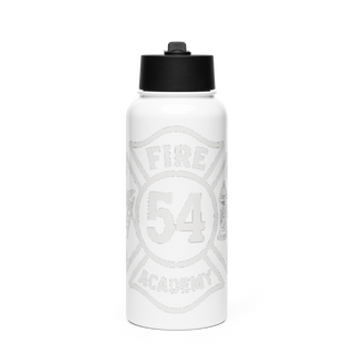 Class #54 78762440 Stainless Steel Water Bottle with a Straw Lid