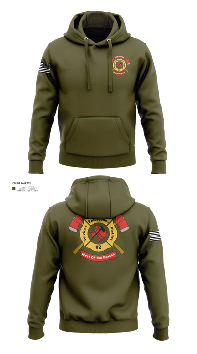 Old Ocean Fire Department 97753494 Hoodie - 23