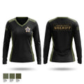 Garrard County Sheriff Women's Long Sleeve V-neck Shirt - 1