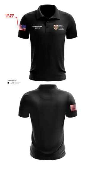 2nd Medical Training Brigade Short Sleeve Performance Polo  2, 2nd Medical Training Brigade, Army, Teamtime, Team time, sublimation, custom sports apparel, team uniforms, spirit wear, spiritwear, sports uniforms, custom shirts, team store, custom team store, fundraiser sports, apparel fundraiser
