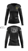 5th ANGLICO 31012573 Women's Long Sleeve V-neck Shirt - 21