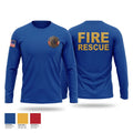 Boys Ranch Fire & Rescue Long Sleeve Performance Shirt - 1