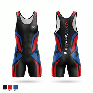 Wrestling Singlet, Midwest Xtreme Wrestling, Wrestling, Teamtime, Team time, sublimation, custom sports apparel, team uniforms, spirit wear, spiritwear, sports uniforms, custom shirts, team store, custom team store, fundraiser sports, apparel fundraiser