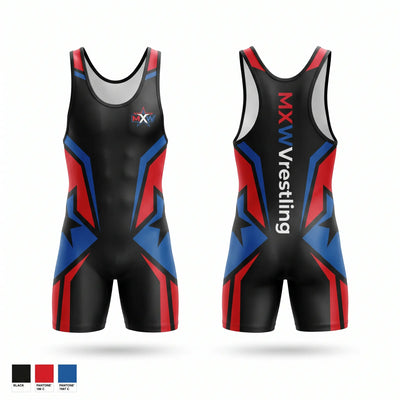 Midwest Xtreme Wrestling Wrestling Singlet - 1