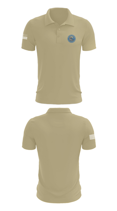 Blue Tide Battalion 71276449 Short Sleeve Performance Polo - 87