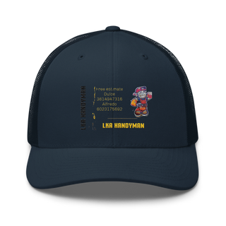 LKA HANDYMAN Retro Trucker Hat | Yupoong 6606