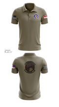 497 COMBAT TRAINING FLIGHT 24076021 Short Sleeve Performance Polo - 21