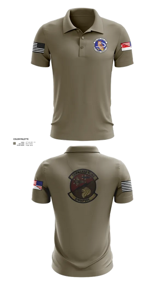 Short Sleeve Performance Polo, 497 COMBAT TRAINING FLIGHT, Air Force, Teamtime, Team time, sublimation, custom sports apparel, team uniforms, spirit wear, spiritwear, sports uniforms, custom shirts, team store, custom team store, fundraiser sports, apparel fundraiser