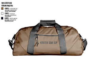Duffle Bag, 475th QM GP, , Teamtime, Team time, sublimation, custom sports apparel, team uniforms, spirit wear, spiritwear, sports uniforms, custom shirts, team store, custom team store, fundraiser sports, apparel fundraiser