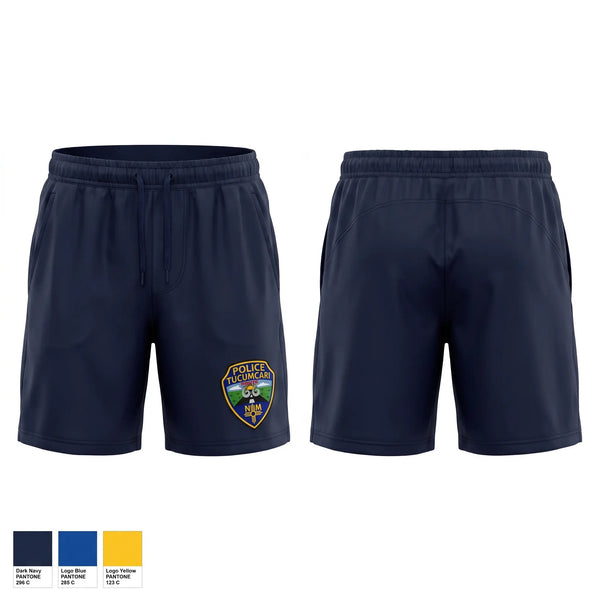 Athletic Shorts With Pockets, Tucumcari Police Department, Police, Teamtime, Team time, sublimation, custom sports apparel, team uniforms, spirit wear, spiritwear, sports uniforms, custom shirts, team store, custom team store, fundraiser sports, apparel fundraiser