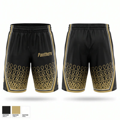 Panthers Athletic Shorts With Pockets - 1