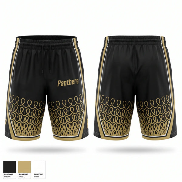 Athletic Shorts With Pockets, Panthers, Baseball, Teamtime, Team time, sublimation, custom sports apparel, team uniforms, spirit wear, spiritwear, sports uniforms, custom shirts, team store, custom team store, fundraiser sports, apparel fundraiser