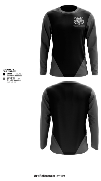 Trash Pandas 80870992 Long Sleeve Performance Shirt 1