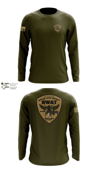 Long Sleeve Performance Shirt, , Police, Teamtime, Team time, sublimation, custom sports apparel, team uniforms, spirit wear, spiritwear, sports uniforms, custom shirts, team store, custom team store, fundraiser sports, apparel fundraiser
