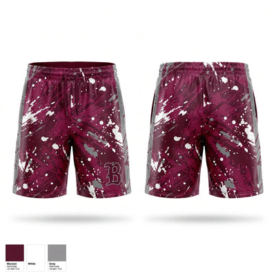 PSJA ECHS Lady Bears Athletic Shorts With Pockets - 1
