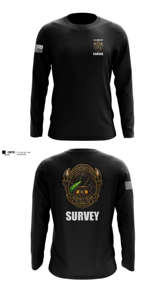 Long Sleeve Performance Shirt, 73rd WMD/CST, National Guard, Teamtime, Team time, sublimation, custom sports apparel, team uniforms, spirit wear, spiritwear, sports uniforms, custom shirts, team store, custom team store, fundraiser sports, apparel fundraiser