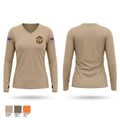 Brooks County Sheriff Department Women's Long Sleeve V-neck Shirt - 1