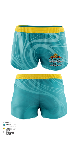 Womens Shorts, Las Cruces Aquatic Team, Swimming, Teamtime, Team time, sublimation, custom sports apparel, team uniforms, spirit wear, spiritwear, sports uniforms, custom shirts, team store, custom team store, fundraiser sports, apparel fundraiser