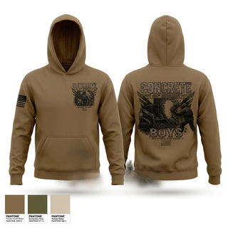 Hoodie, 429 Concrete Detachment, National Guard, Teamtime, Team time, sublimation, custom sports apparel, team uniforms, spirit wear, spiritwear, sports uniforms, custom shirts, team store, custom team store, fundraiser sports, apparel fundraiser