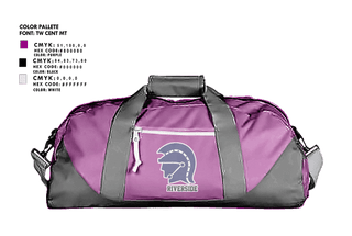 Duffle Bag, Riverside High School, , Teamtime, Team time, sublimation, custom sports apparel, team uniforms, spirit wear, spiritwear, sports uniforms, custom shirts, team store, custom team store, fundraiser sports, apparel fundraiser