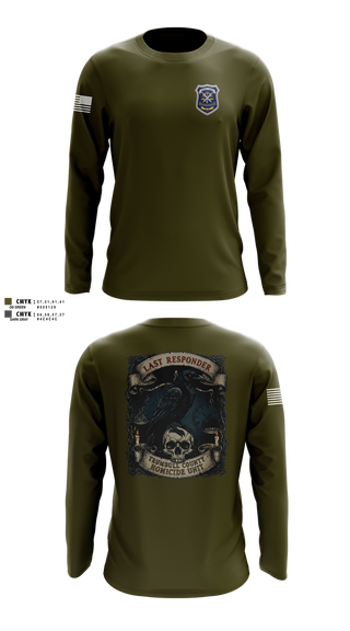 Long Sleeve Performance Shirt, Trumbull County Homicide Investigation and Prosecution Unit, , Teamtime, Team time, sublimation, custom sports apparel, team uniforms, spirit wear, spiritwear, sports uniforms, custom shirts, team store, custom team store, fundraiser sports, apparel fundraiser