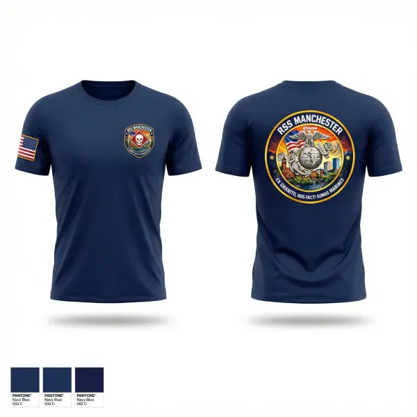 Short Sleeve Performance Shirt, RSS Manchester, Marines, Teamtime, Team time, sublimation, custom sports apparel, team uniforms, spirit wear, spiritwear, sports uniforms, custom shirts, team store, custom team store, fundraiser sports, apparel fundraiser
