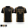 Maryland Transportation Authority Police CIU 69756551 Old School Cotton Feel Shirt - 1