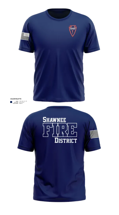 Shawnee Fire District 96623811 Short Sleeve Performance Shirt - 2