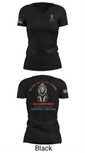 King of New York masonry 63328026 Women's Short Sleeve V-neck Shirt - 38