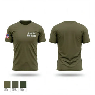 Short Sleeve Performance Shirt, State Fire Marshal K9, Police, Teamtime, Team time, sublimation, custom sports apparel, team uniforms, spirit wear, spiritwear, sports uniforms, custom shirts, team store, custom team store, fundraiser sports, apparel fundraiser