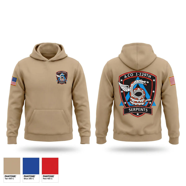 Hoodie, A CO 1-229, Army, Teamtime, Team time, sublimation, custom sports apparel, team uniforms, spirit wear, spiritwear, sports uniforms, custom shirts, team store, custom team store, fundraiser sports, apparel fundraiser