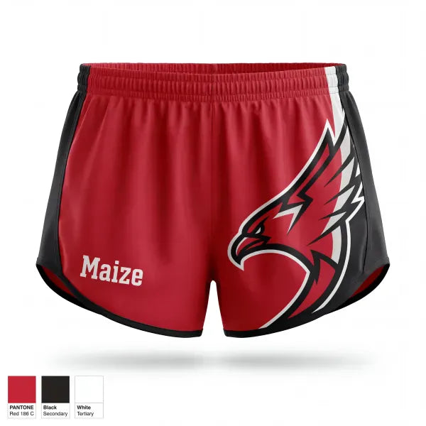 Womens Shorts, Maize, Wrestling, Teamtime, Team time, sublimation, custom sports apparel, team uniforms, spirit wear, spiritwear, sports uniforms, custom shirts, team store, custom team store, fundraiser sports, apparel fundraiser