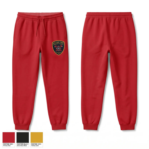 Sweatpants, Atlas Township Fire Department, Fire Department, Teamtime, Team time, sublimation, custom sports apparel, team uniforms, spirit wear, spiritwear, sports uniforms, custom shirts, team store, custom team store, fundraiser sports, apparel fundraiser