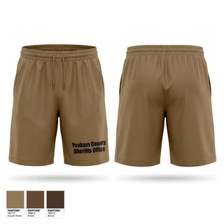 Athletic Shorts With Pockets, Yoakum County Sheriff’s Office, Police, Teamtime, Team time, sublimation, custom sports apparel, team uniforms, spirit wear, spiritwear, sports uniforms, custom shirts, team store, custom team store, fundraiser sports, apparel fundraiser