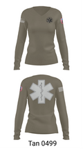 I-STAT EMS 65637212 Women's Long Sleeve V-neck Shirt - 77