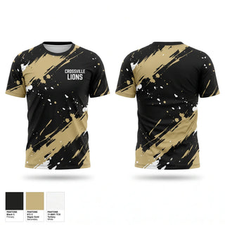 Short Sleeve Performance Shirt, Crossville Lions, Baseball, Teamtime, Team time, sublimation, custom sports apparel, team uniforms, spirit wear, spiritwear, sports uniforms, custom shirts, team store, custom team store, fundraiser sports, apparel fundraiser